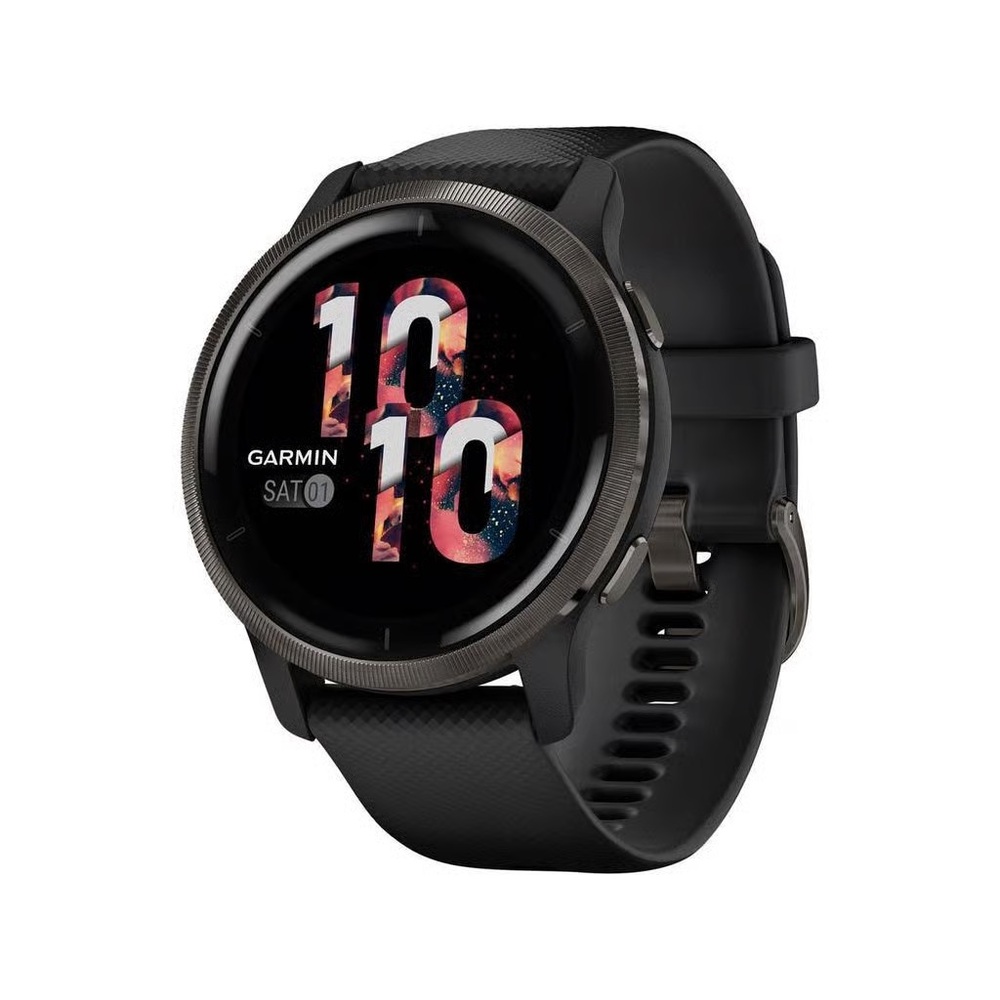 Garmin Venu 2 GPS Smartwatch – AMOLED Display, Heart Rate, Music, Fitness Tracki